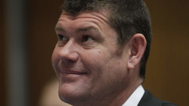 Crown chairman James Packer: the lucky one?