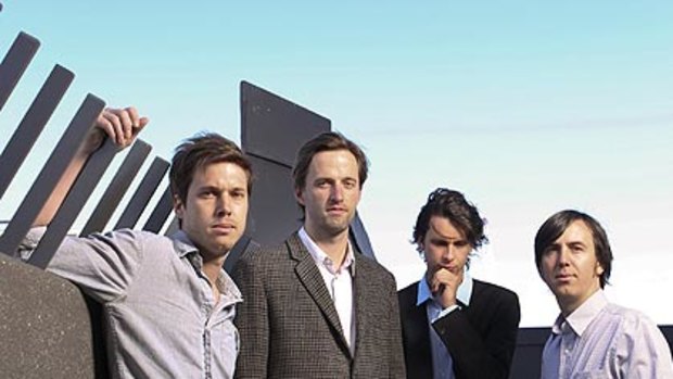 Electro-pop internationalists: (from left) Ben Browning, Dan Whitford, Tim Hoey and Mitchell Scott from Cut Copy.