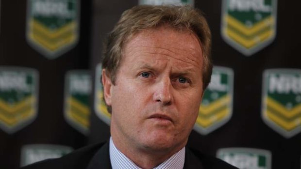 Long road: NRL CEO Dave Smith and the Australian Rugby League Commission are expected to receive an update into an independent drugs probe on Wednesday.