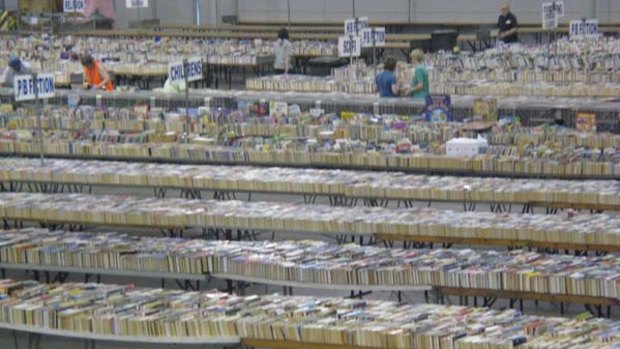 The annual Lifeline Bookfest at the Brisbane Convention and Exhibition Centre offers two million books for sale.