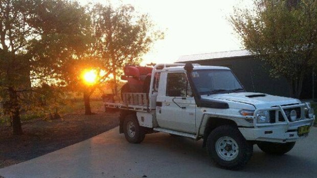 Police believe Mark and Gino Stocco have stolen this Toyota Landcruiser.