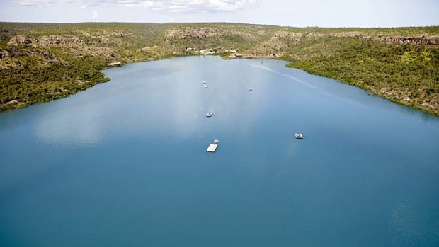 Off the map... Kuri Bay and the lodge.