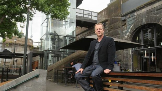 Mark Healy at the Riverland Vaults: 'I couldn't believe ... it was boarded up.'
