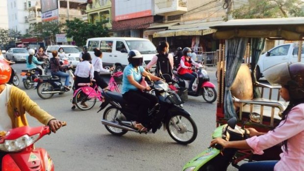Who dares: Traffic in Phnom Penh