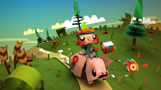 Tearaway's incredible papercraft visuals and unique tactile input make it a delight to play.