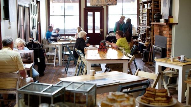 Rustic charm: Annie Smithers' Du Fermier in Trentham.
