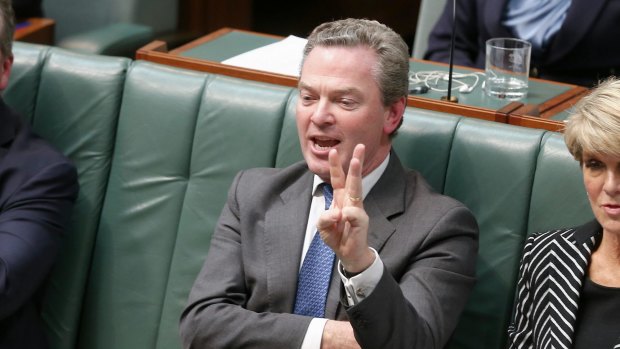 Christopher Pyne is an expert at selling a political message.