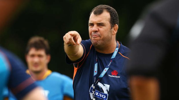 "I'm sure we'll be able to get our recipe right on both sides of the ball for the match to make it real competitive": Waratahs coach Michael Cheika.