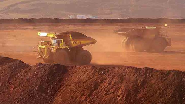 Fortescue Metals Cloudbreak iron ore mine, about 250 kilometres south-east of Port Hedland.