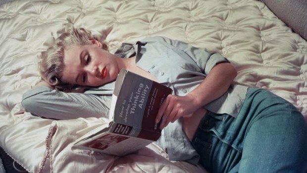 The empathetic kind: Marilyn Monroe was an avid reader of literary fiction.