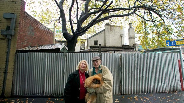 Lola Russell and George Dixon are relieved that their 'friendly nuisance' is now protected.