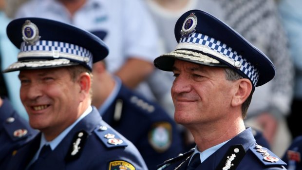 NSW Police Commissioner Andrew Scipione.
