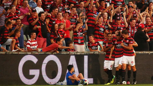 Voice of the community: The Western Sydney Wanderers are actively supporting local activities.