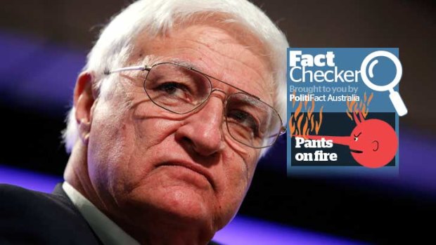 Bob Katter claims that for every 20 deaths in Australia, there are only 17 live births to replace them are wrong.
