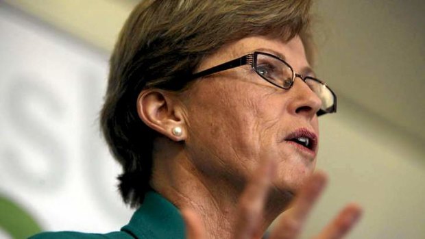 Greens leader Christine Milne says the Greens won't support a delay: ''If Tony Abbott wants to make destroying action on global warming his first act, the Greens will make voting it down our first act.''