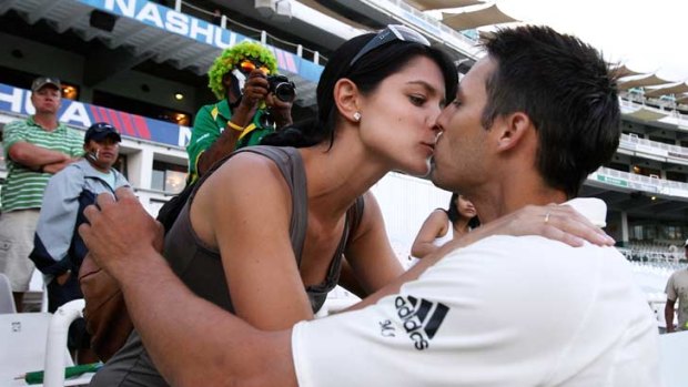 Mitchell Johnson and Jessica Bratich did everything they could to keep their nuptials a secret.