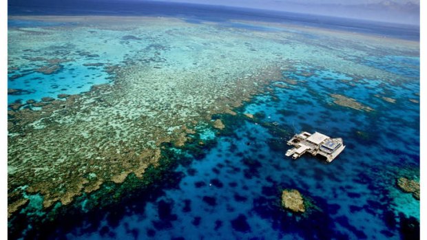 The Great Barrier Reef: health downgraded.