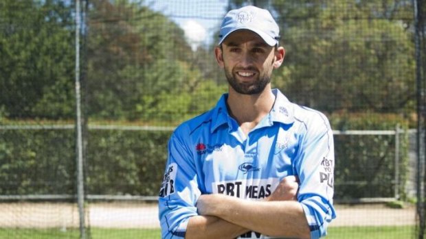 Australian Test spin bowler Nathan Lyon will be making a Canberra comeback this week to play for the NSW Blues in their Sheffield Shield match against Western Australia at Manuka Oval. Photo Elesa Kurtz