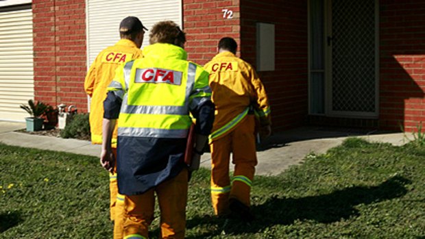 Homes are being monitored for gas by the CFA.