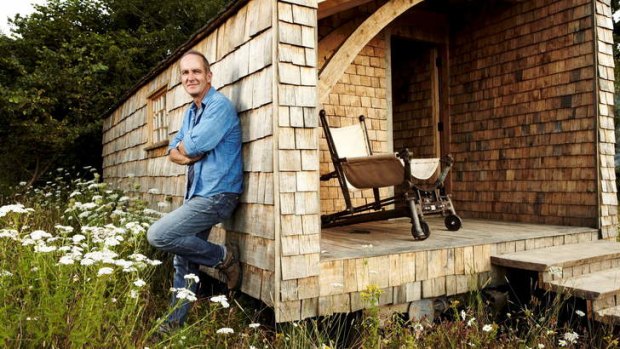 Kevin McCloud is proud of his woodland cabin, a testament to construction and sustainability in an age of pre-packaged consumerism.