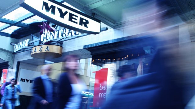 Myer is one big-name retailer that looks vulnerable to an overseas raid.