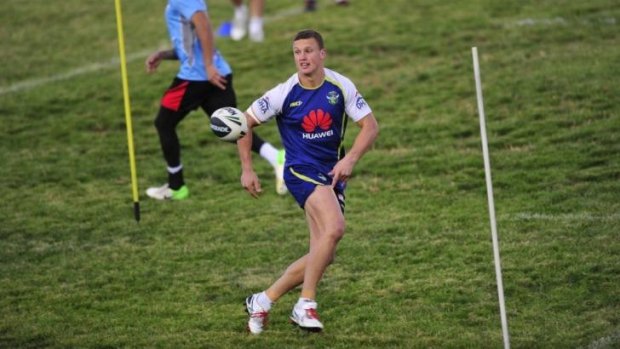 The Raiders trained at Seiffert Oval earlier this month.