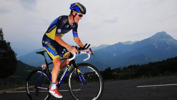 Michael Rogers is now leading his team after Alberto Contador crashed out of the Tour De France. 