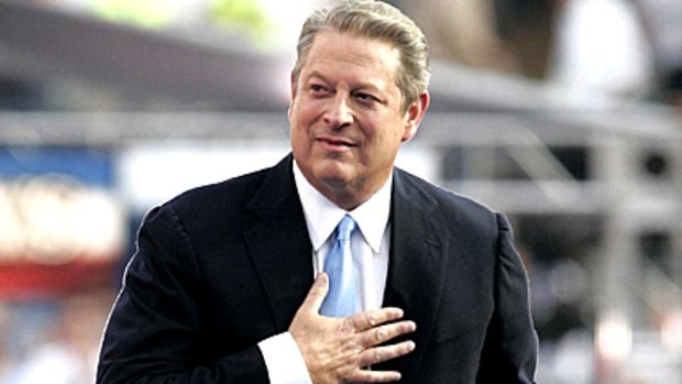 Climate change campaigner Al Gore.