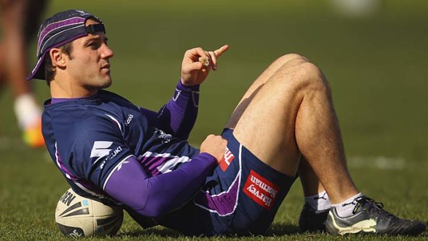 Easy does it ... Cooper Cronk believes a more rounded life off the field has made him a better player on it.