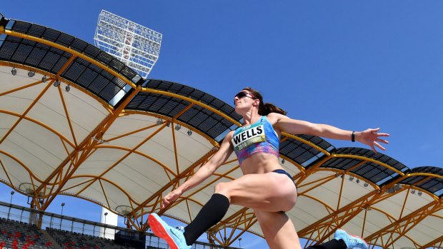 Lauren Wells will attempt to compete in the 400 metres hurdles and long jump at the Commonwealth Games.