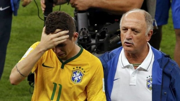 Brazil coach Luiz Felipe Scolari took responsibility for the defeat to Germany in the semi-final.