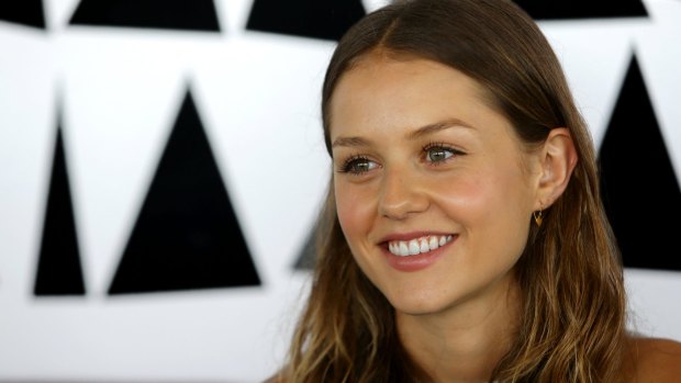 NCH NEWS Actor Isabelle Cornish at Merewether Surfhouse Cafe. 1st December 2014 Newcastle NCH NEWS PIC JONATHAN CARROLL