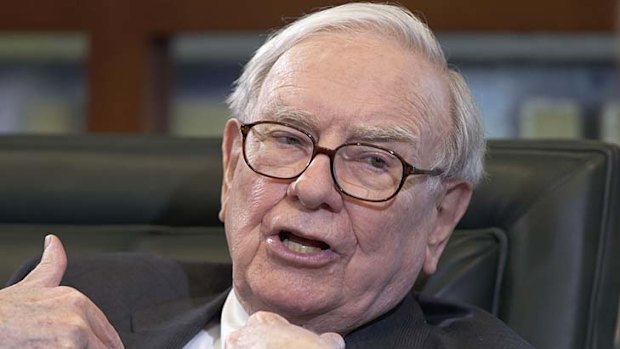 Tough hand ... Warren Buffett made a bad situation work.