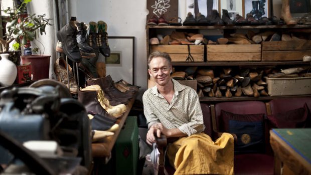 Brendan Dwyer learnt his trade from old-school Greek, Italian and Hungarian bootmakers.