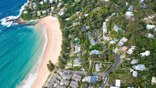 Grand designs ... the surf club will cover one hectare.