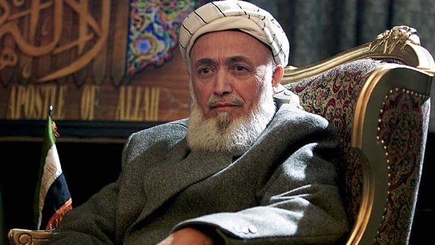 Murdered Afghan President Burhanuddin Rabbani.