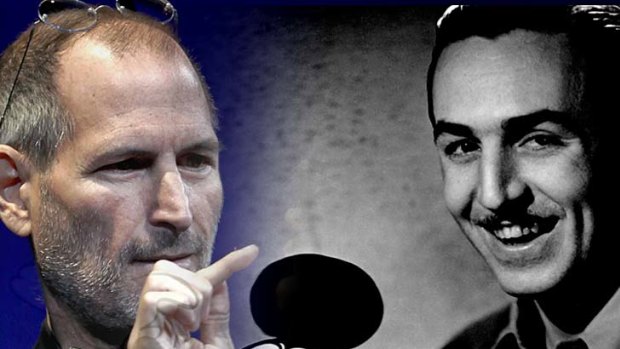 Steve Jobs (left) and Walt Disney are both household names.