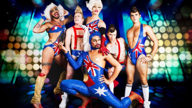 <em>Briefs: Second Coming</em> performers show off their circus, drag, dance, comedy and theatric skills in a show of feathers, flesh and fabulous costumes.