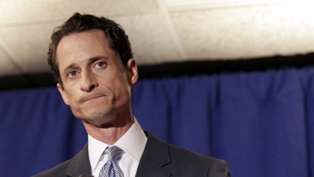 'Sexting' US congressman Anthony Weiner.