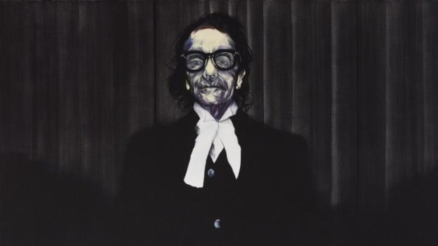 Nigel Milsom has won the 2015 Archibald Prize with his portrait of barrister Charles Waterstreet.