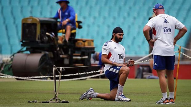 Nothing working out: Monty Panesar.