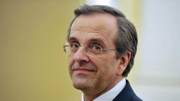 Drawing up proposals to safeguard Greece's economic future ... Prime Minister Antonis Samaras of New Democracy has come to an agreement with the Democratic Left and PASOK parties.