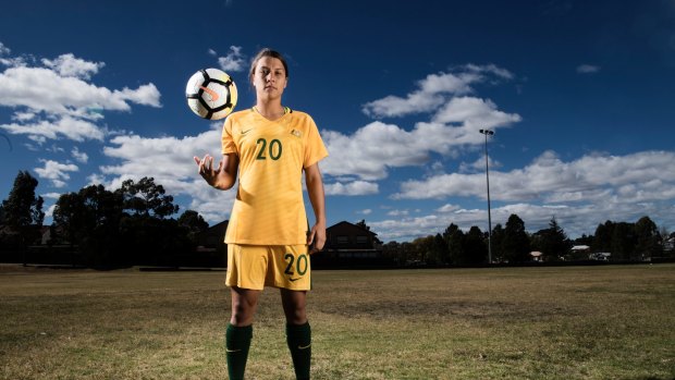 Sam Kerr is one of the world's top football players.