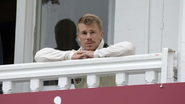 David Warner had a difficult tour of England.