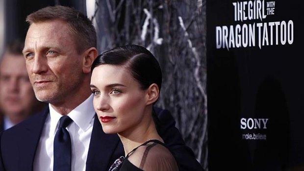 Girl with the Dragon Tattoo ... Daniel Craig and Rooney Mara star in the film.