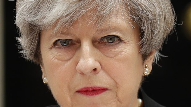 Upset about leaks: British Prime Minister Theresa May