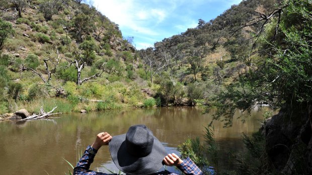Day trip: Werribee Gorge is a manageable 62 kilometres from the city.