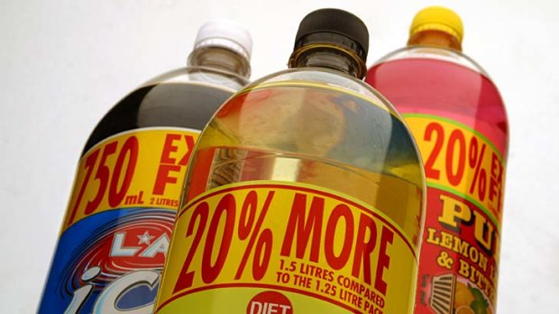 The new guidelines urge people to 'limit' their intake of sweetend soft drinks and lollies.