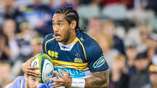 Confident: Brumbies winger Joe Tomane believes his side can get its Super Rugby season back on track.