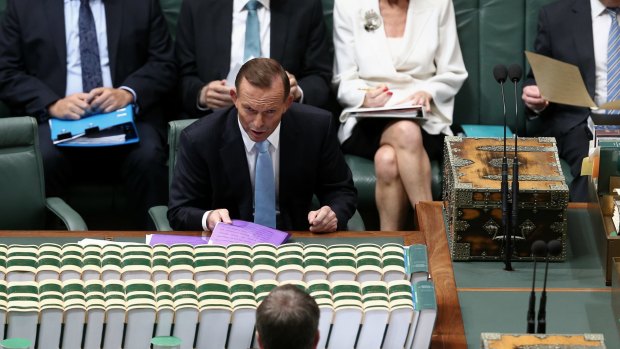 Prime Minister Tony Abbott.